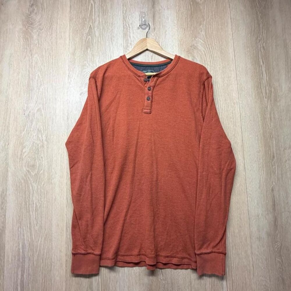 Gh-bass Men's Orange and Red Shirt